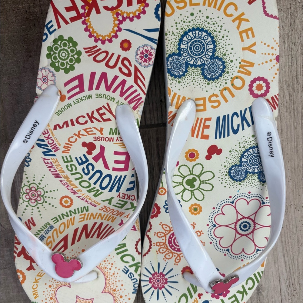 Disney Mickey Mouse Flip Flops